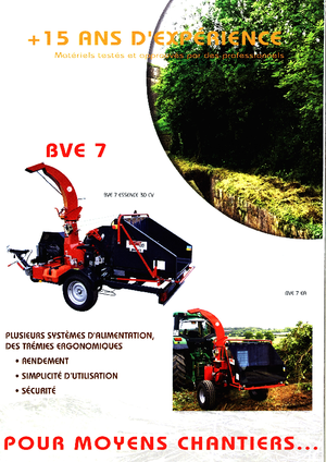 Holzhäcksler Bugnot BV-E 8 EA