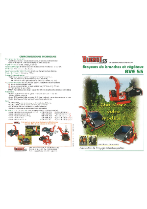 Holzhäcksler Bugnot BV-E 55 PF