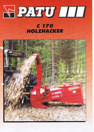 Holzhäcksler Patu C 170 HFS