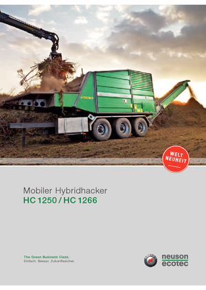 Holzhäcksler Neuson-Ecotec CH 1250