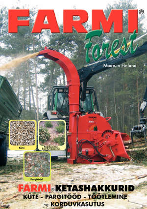 Holzhäcksler Farmi CH 160 THF