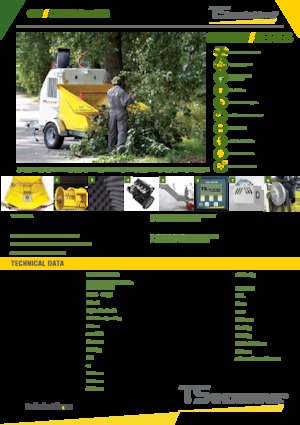 Holzhäcksler TS-Industrie Cobra 75 DS