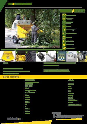 Holzhäcksler TS-Industrie Cobra 75 DS