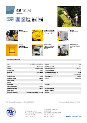 Holzhäcksler TS-Industrie GM 10 M