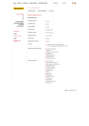 Holzhäcksler Husmann H 7 M 3