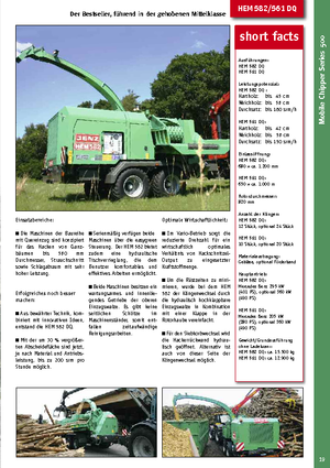Holzhäcksler Jenz HEM 561 DQ