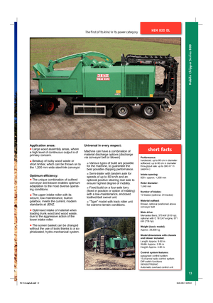 Holzhäcksler Jenz HEM 820 DL