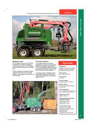 Holzhäcksler Jenz HEM 820 Z