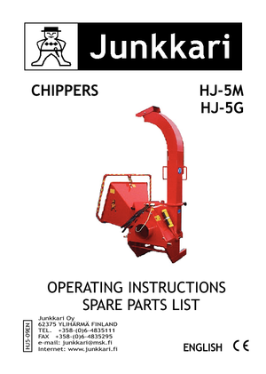 Holzhäcksler Junkkari HJ 5 M