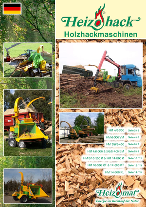 Holzhäcksler Heizohack HM 14-800 KTL