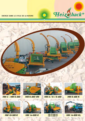 Holzhäcksler Heizohack HM 5-400