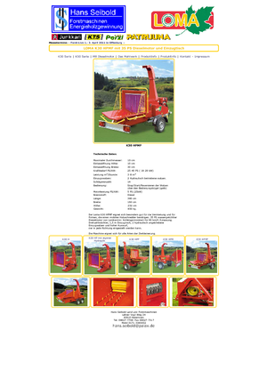 Holzhäcksler Loma K 30 HPMF