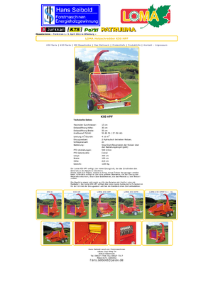 Holzhäcksler Loma K 50 HPF