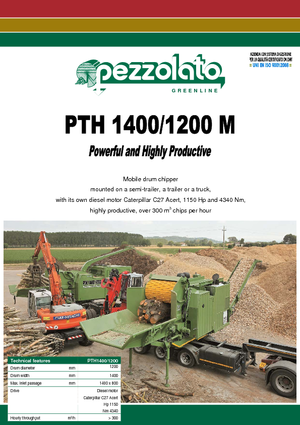 Holzhäcksler Pezzolato PTH 1400/1200