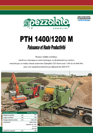 Holzhäcksler Pezzolato PTH 1400/1200