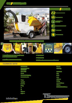 Holzhäcksler TS-Industrie Tiger 25 D