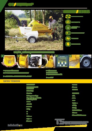 Holzhäcksler TS-Industrie Tiger 25 P