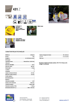 Holzhäcksler TS-Industrie TS 431 Z