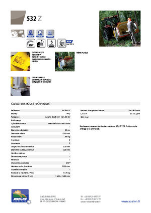 Holzhäcksler TS-Industrie TS 532 Z