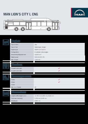 Stadt­busse MAN Lion’s City L