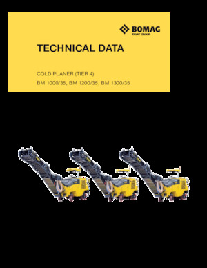 Straßenfräsen Bomag BM 1200/35
