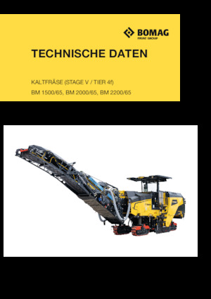 Straßenfräsen Bomag BM 2000/65