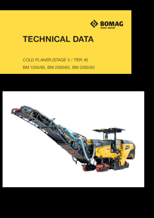 Straßenfräsen Bomag BM 2000/65