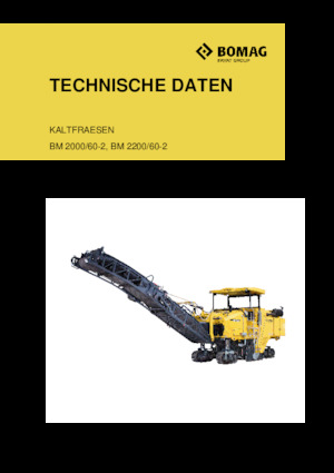 Straßenfräsen Bomag BM 2200/60-2
