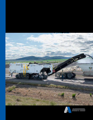 Straßenfräsen Astec Roadtec RX-600