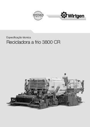 Straßen-Kaltrecycler Wirtgen 3800 CR