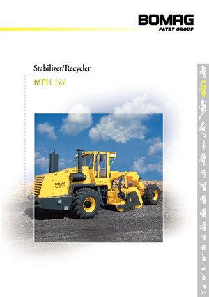 Straßen-Kaltrecycler Bomag MPH 122-2