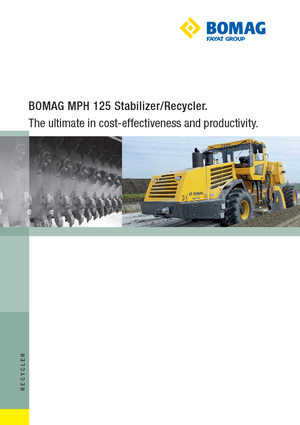 Straßen-Kaltrecycler Bomag MPH 125