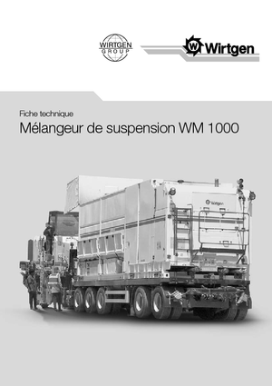 Straßen-Kaltrecycler Wirtgen WM 1000