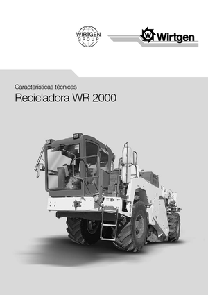 Straßen-Kaltrecycler Wirtgen WR 2000