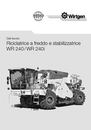 Straßen-Kaltrecycler Wirtgen WR 240