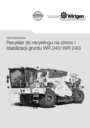 Straßen-Kaltrecycler Wirtgen WR 240