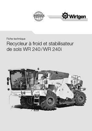 Straßen-Kaltrecycler Wirtgen WR 240