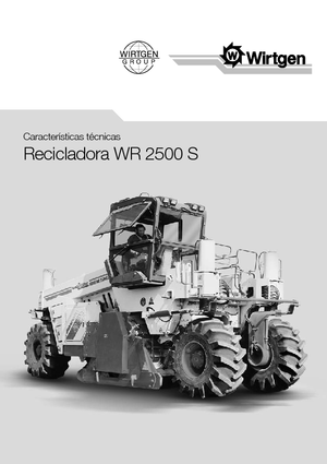 Straßen-Kaltrecycler Wirtgen WR 2500 S