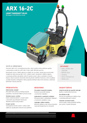 Kombiwalzen Ammann ARX 16-2C