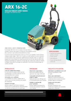 Kombiwalzen Ammann ARX 16-2C
