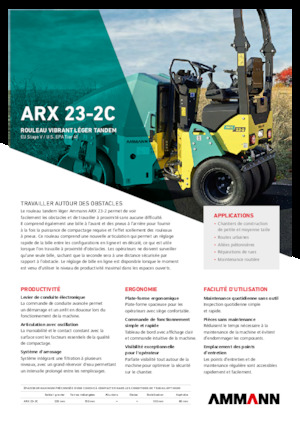 Kombiwalzen Ammann ARX 23-2C