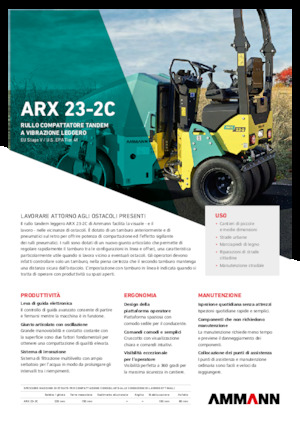 Kombiwalzen Ammann ARX 23-2C