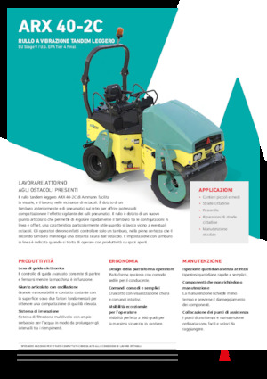 Kombiwalzen Ammann ARX 40-2C