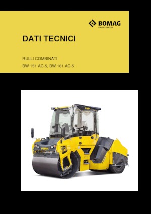 Kombiwalzen Bomag BW 151 AC-5