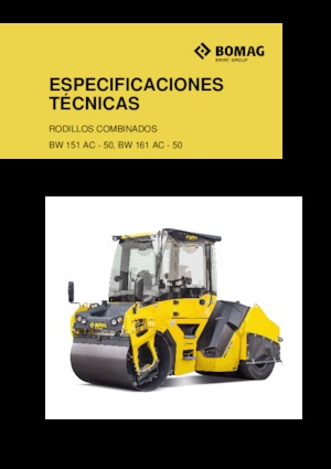 Kombiwalzen Bomag BW 151 AC-50