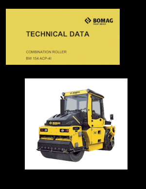 Kombiwalzen Bomag BW 154 ACP-4I