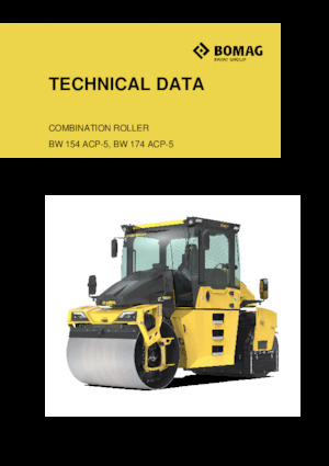 Kombiwalzen Bomag BW 174 ACP-5