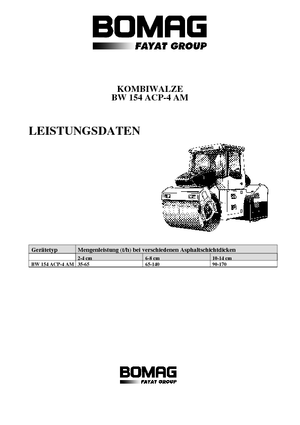 Kombiwalzen Bomag BW 154 ACP-4 AM