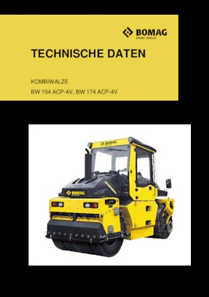 Kombiwalzen Bomag BW 174 ACP-4