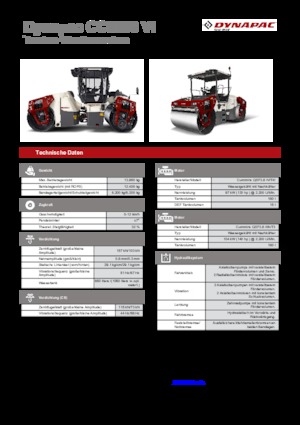 Kombiwalzen Dynapac CC 6200 C VI